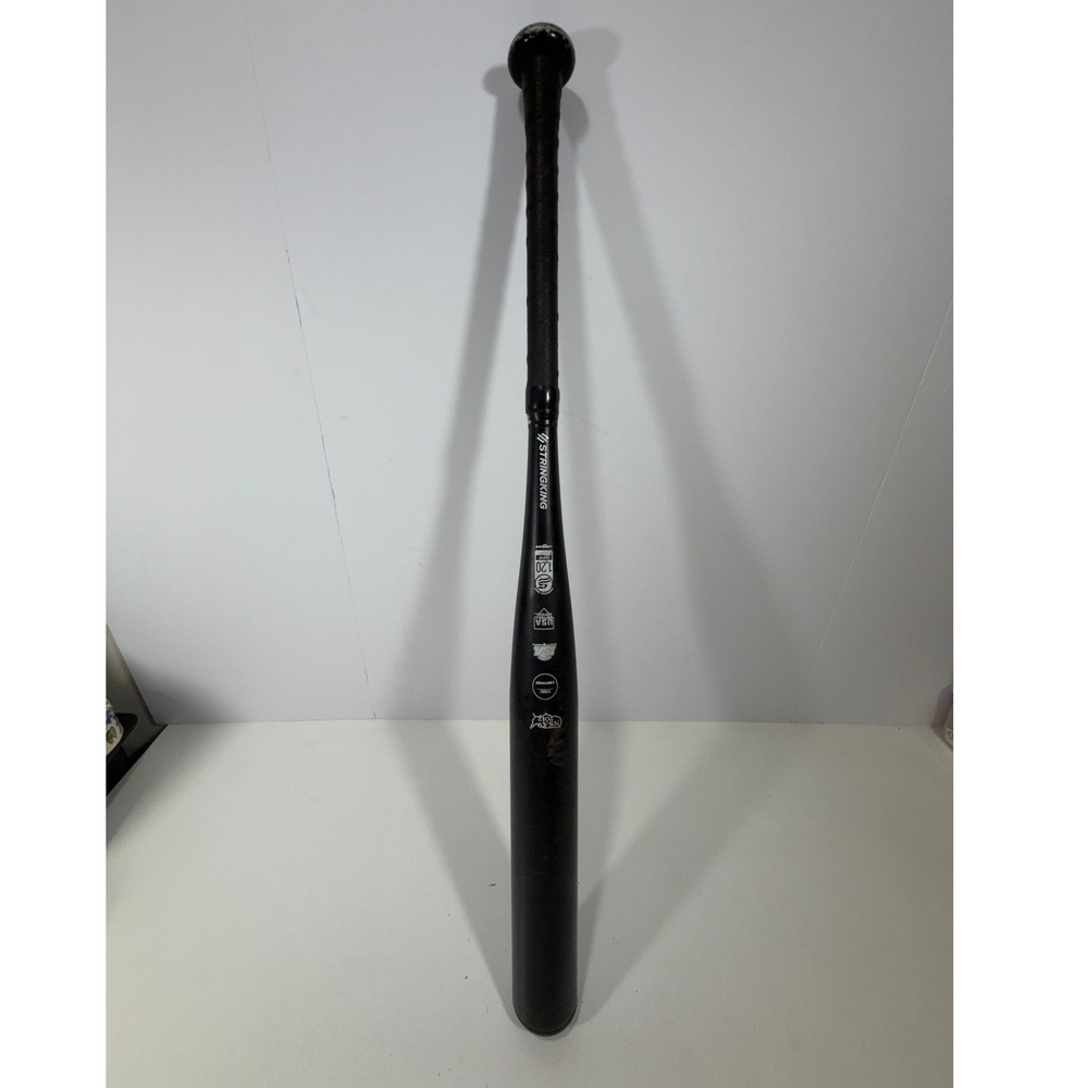 StringKing Metal Pro Fastpitch Softball Bat 30/20 -10 2 1/4 Black M9E4X8